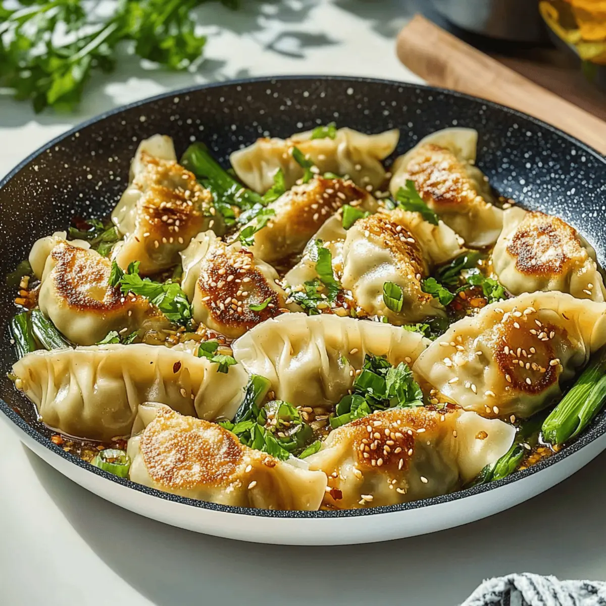 One Pan Dumpling Dinner: Easy, Flavorful & Totally Satisfying