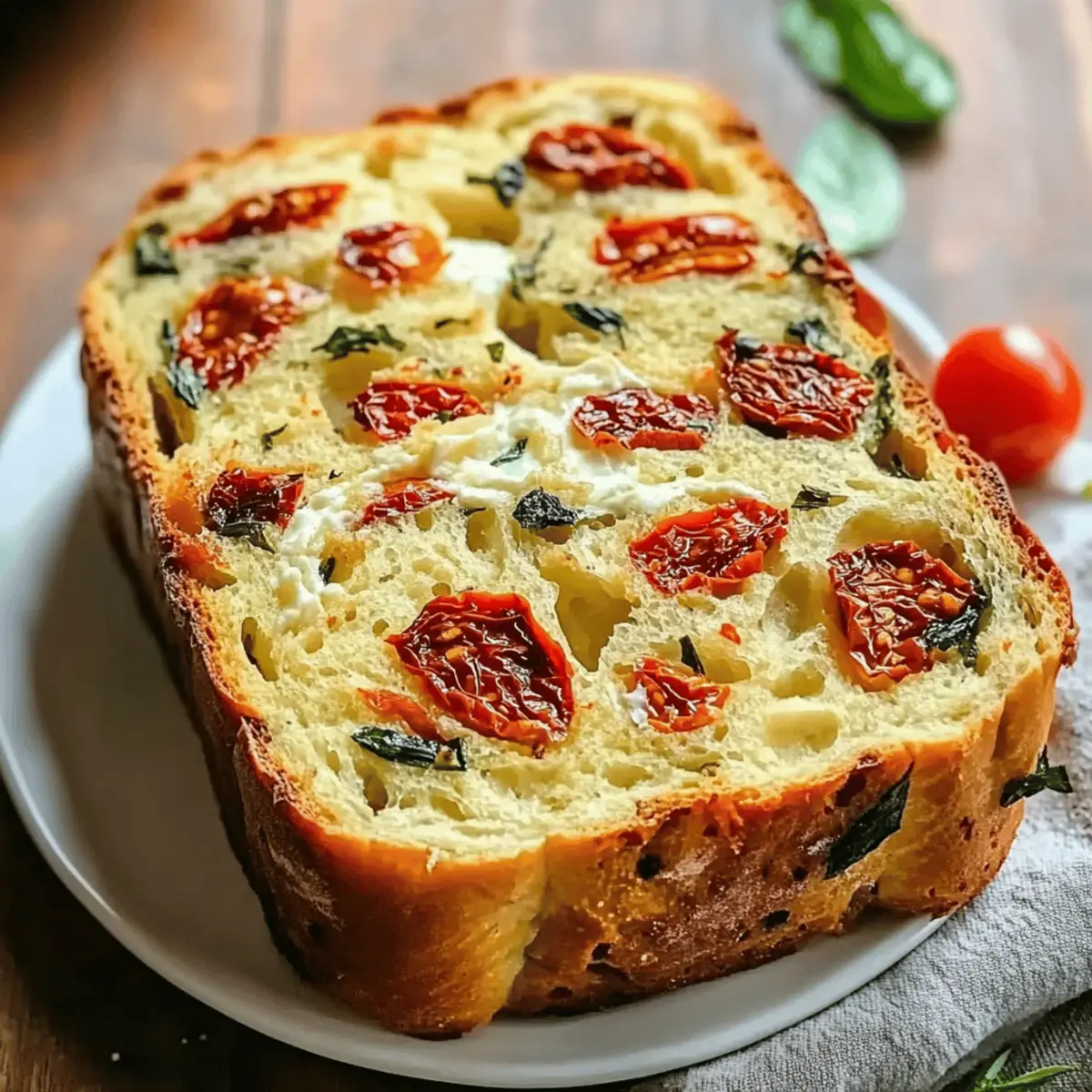 Savory Caprese Bread: Your New Favorite Quick Loaf Recipe