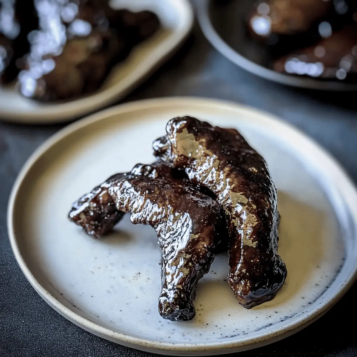 Sweet and Sour 'Bat' Wings for a Spooky Halloween Feast