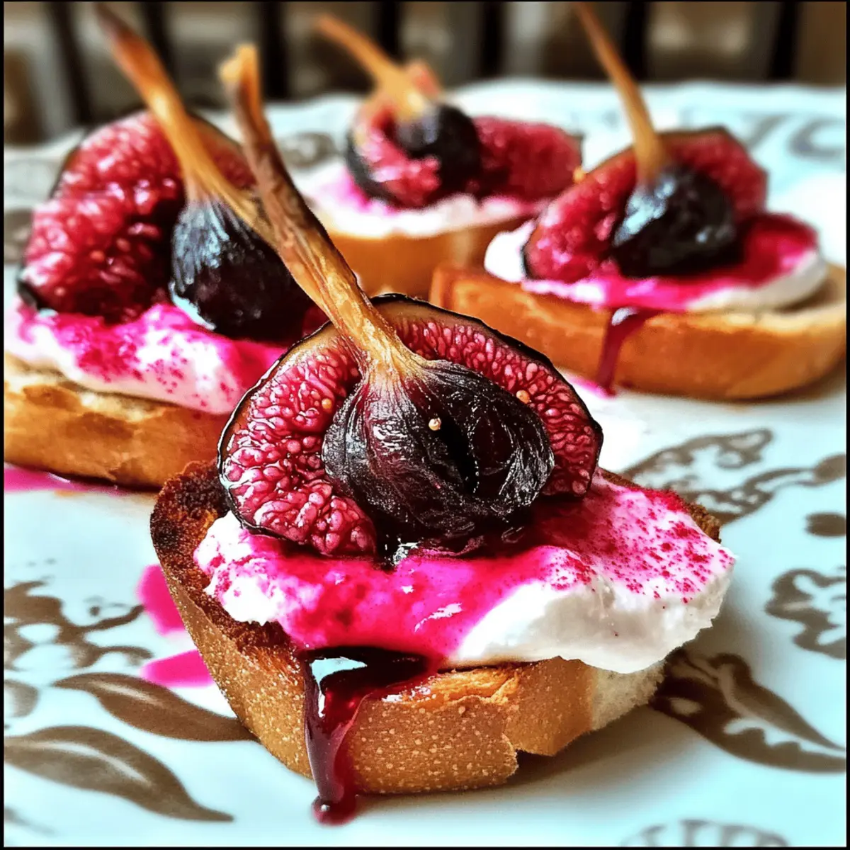 Vampire Hearts on Toast: Spooky Vegan Halloween Delight