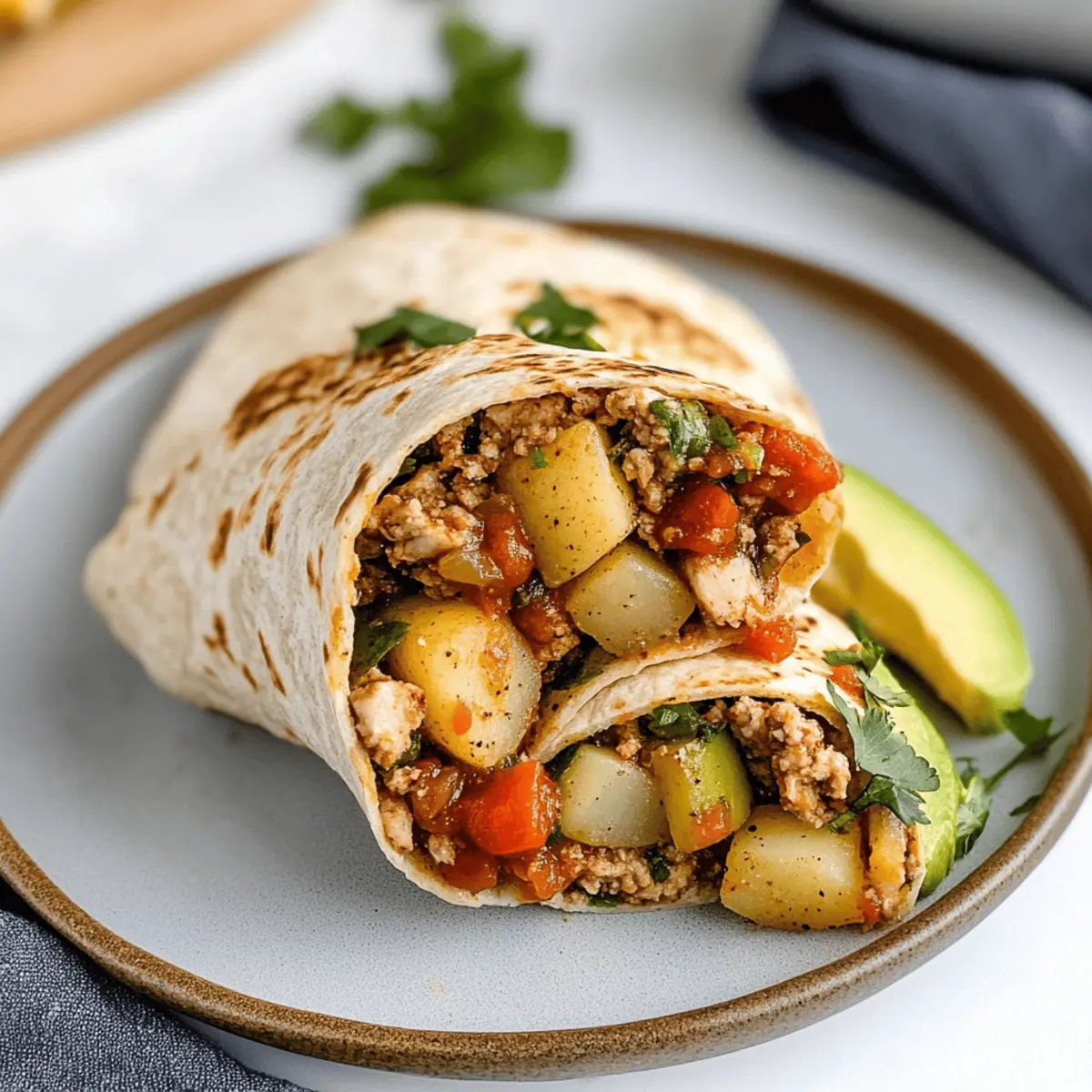 Savory Freezer-Friendly Green Chile Chicken Burritos Bliss