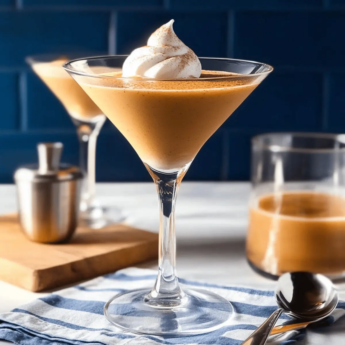 Pumpkin Pie Martini: Sip on Fall's Creamy Indulgence