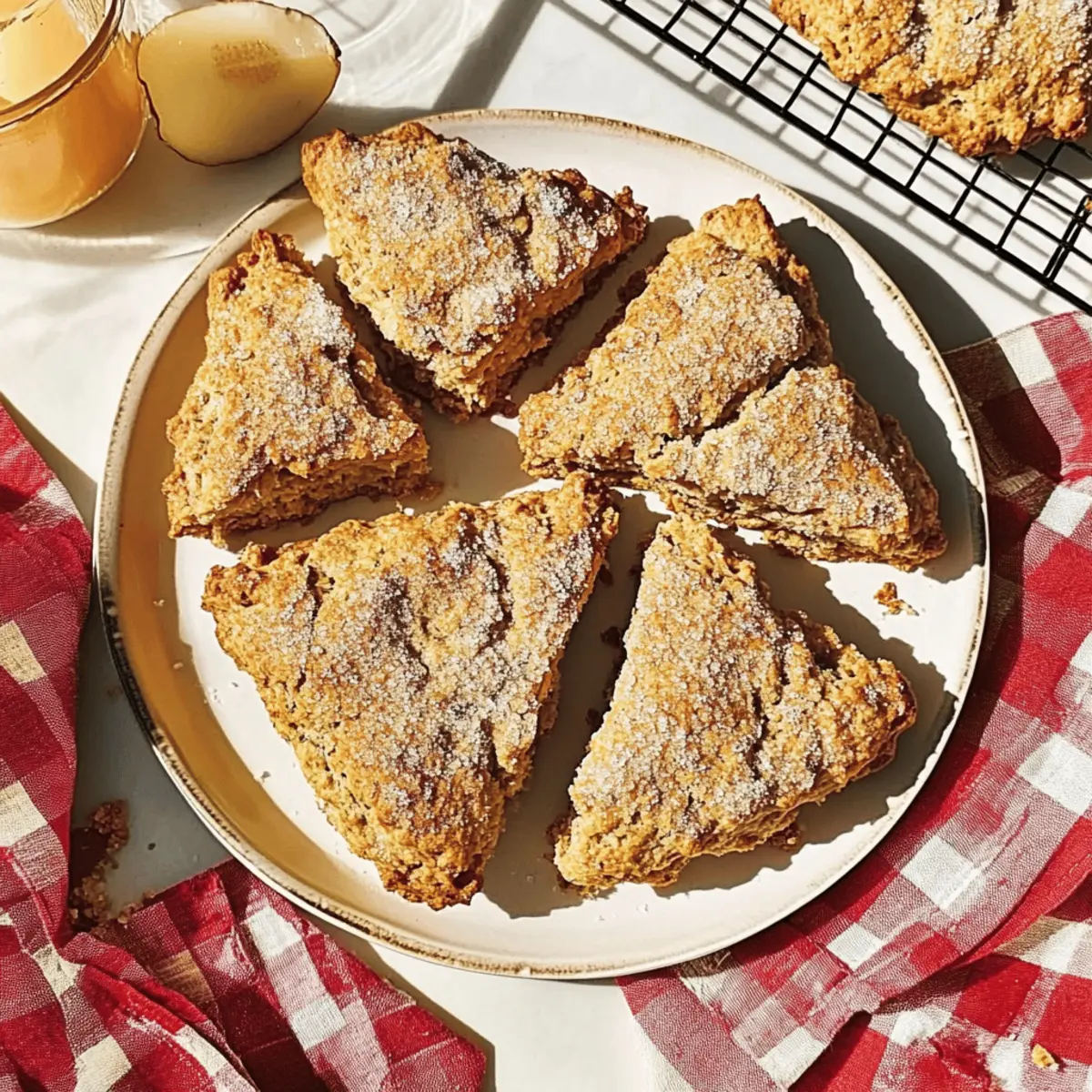 Irresistible Ginger Scones for a Cozy Breakfast Treat