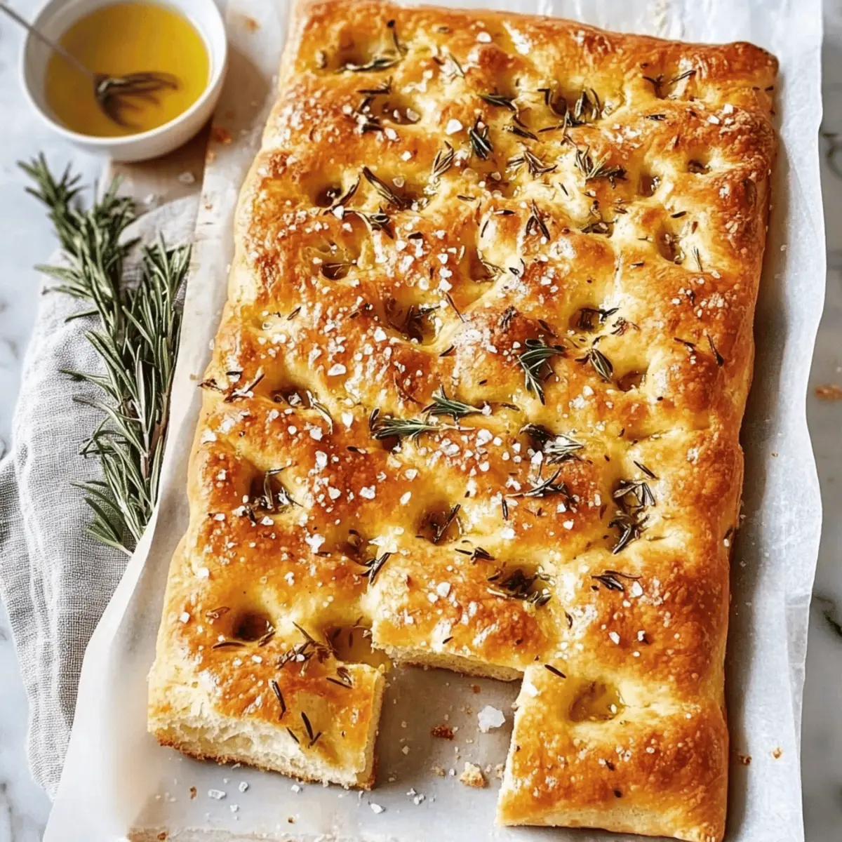 Fluffy Focaccia Bread That's Easy and Irresistibly Delicious