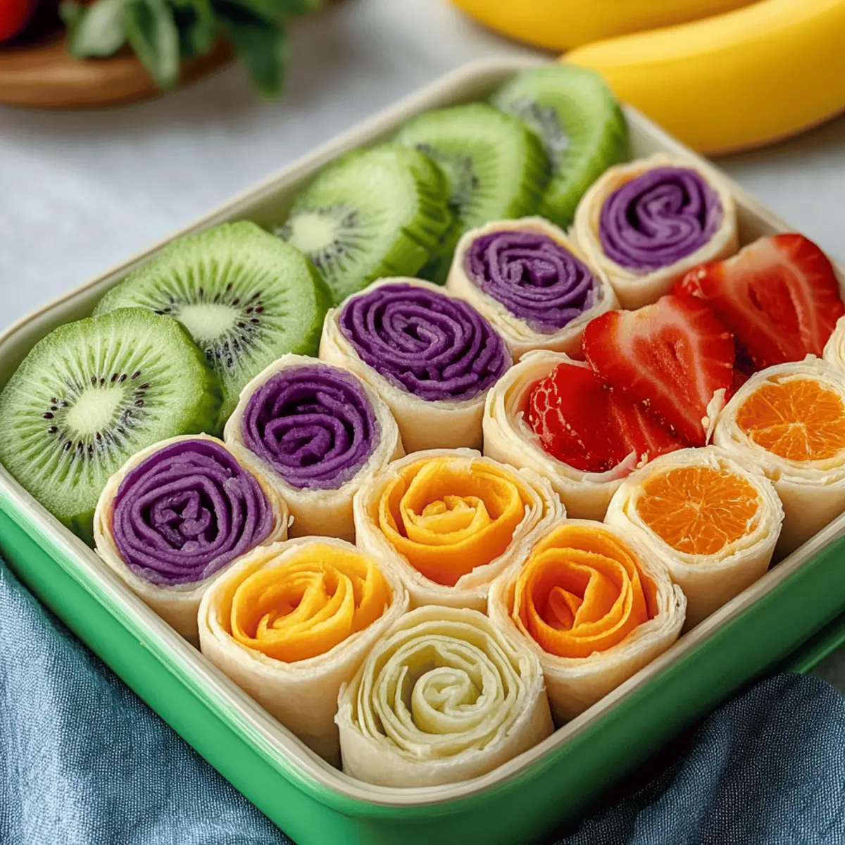 Rainbow Bento: Vibrant Veggie Rolls for Happy Lunches