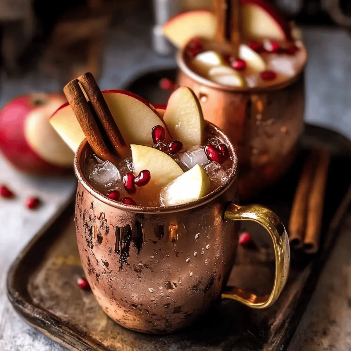 Ginger Apple Moscow Mule: Cozy Up with This Autumn Sip