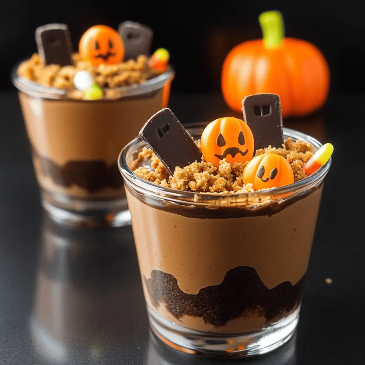 Delicious Vegan Halloween Pudding Cups in Just 20 Minutes