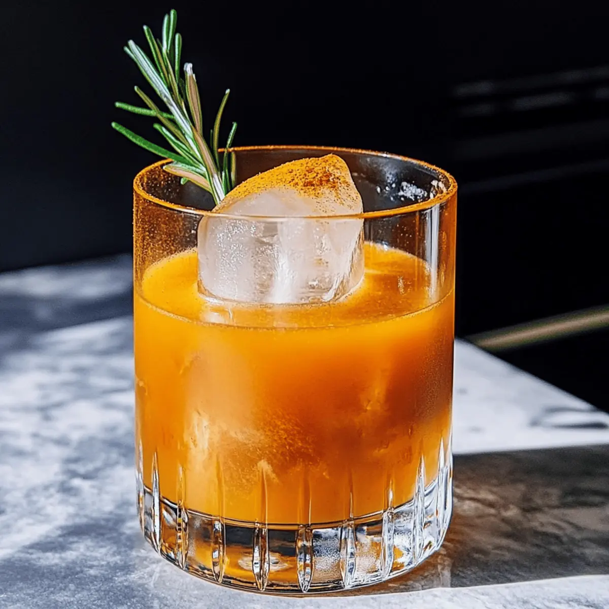 Pumpkin Old Fashioned Cocktail for a Cozy Fall Evening