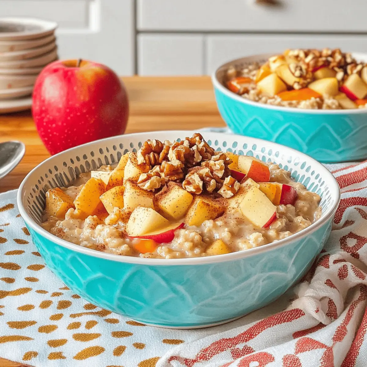 Apple Cinnamon Oatmeal That Feels Like A Warm Hug