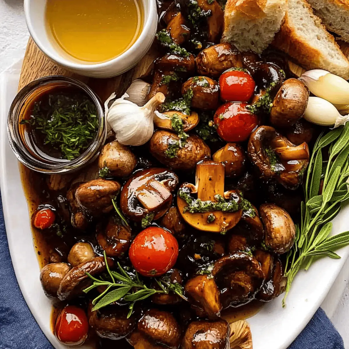 Balsamic Marinated Mushrooms for Irresistible Flavor Boost