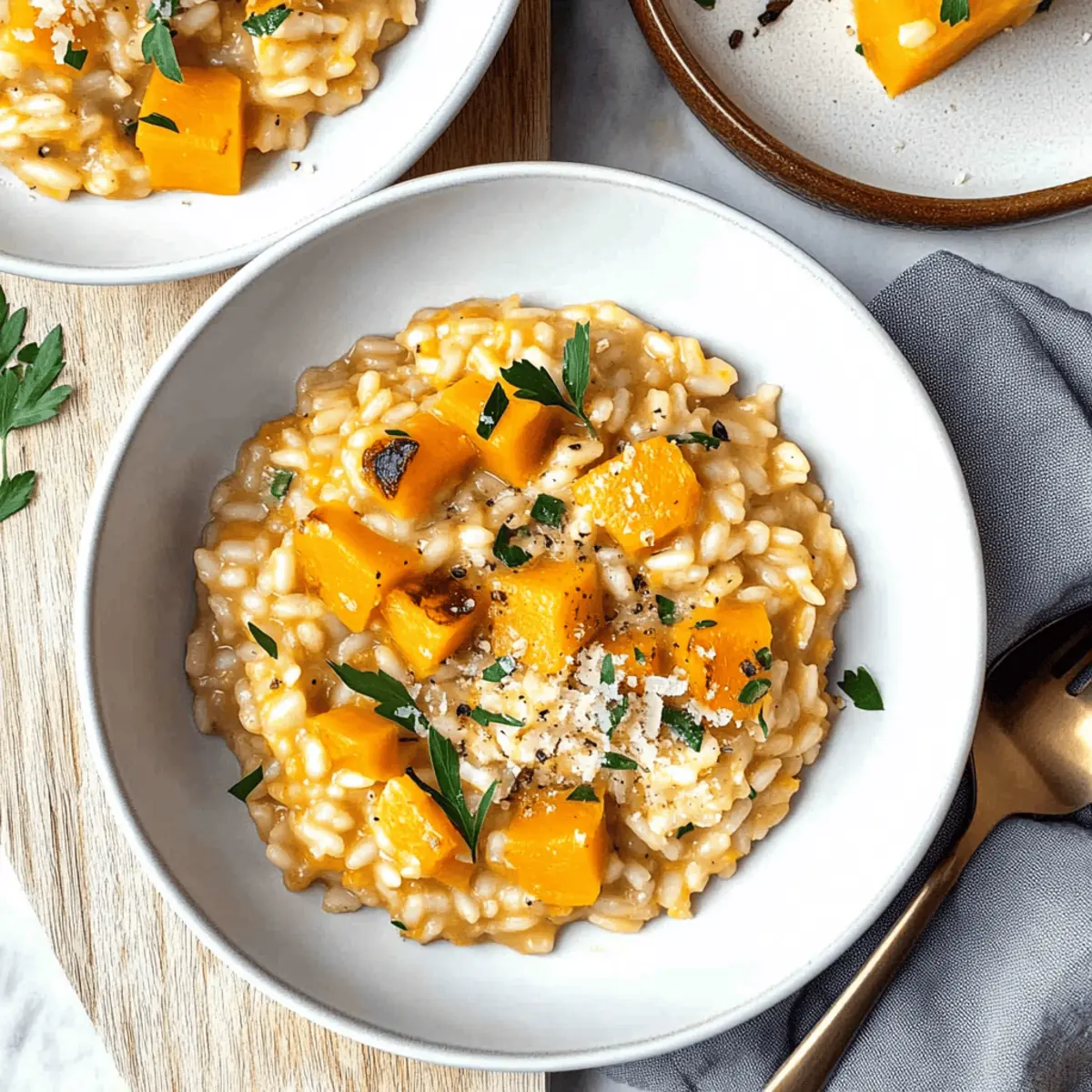 Cozy Butternut Squash Risotto: Fall's Creamy Delight