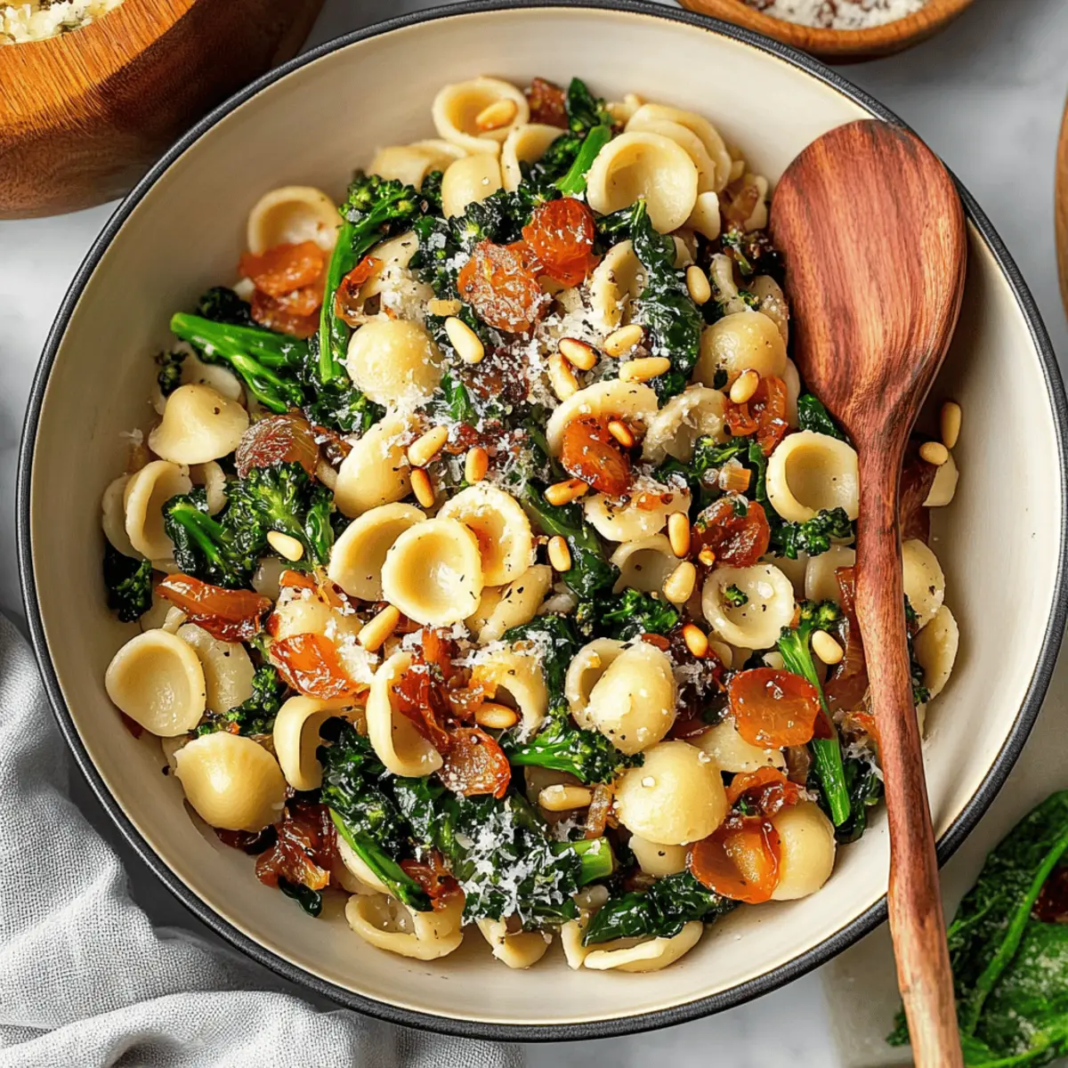 Orecchiette with Broccoli Rabe: A Cozy Plant-Based Delight
