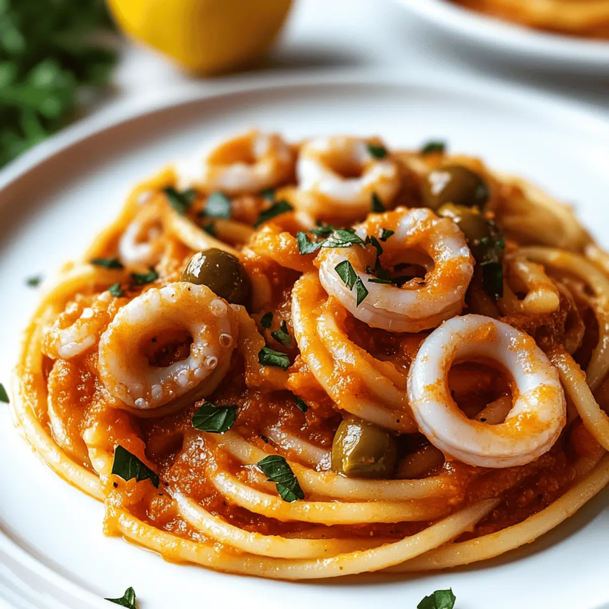 Calamari Puttanesca: A Flavor-Packed Mediterranean Delight