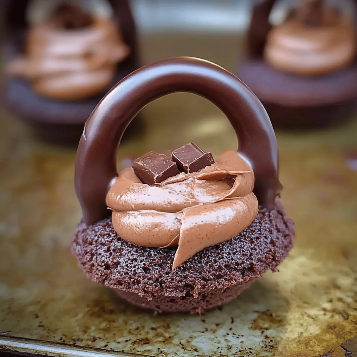Magical Cauldron Cakes Bursting with Chocolate Delight