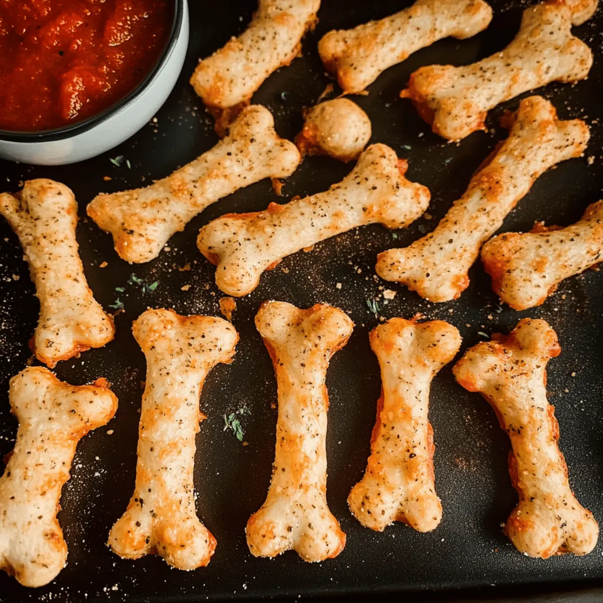 Cheesy Halloween Breadstick Bones That Kids Will Love