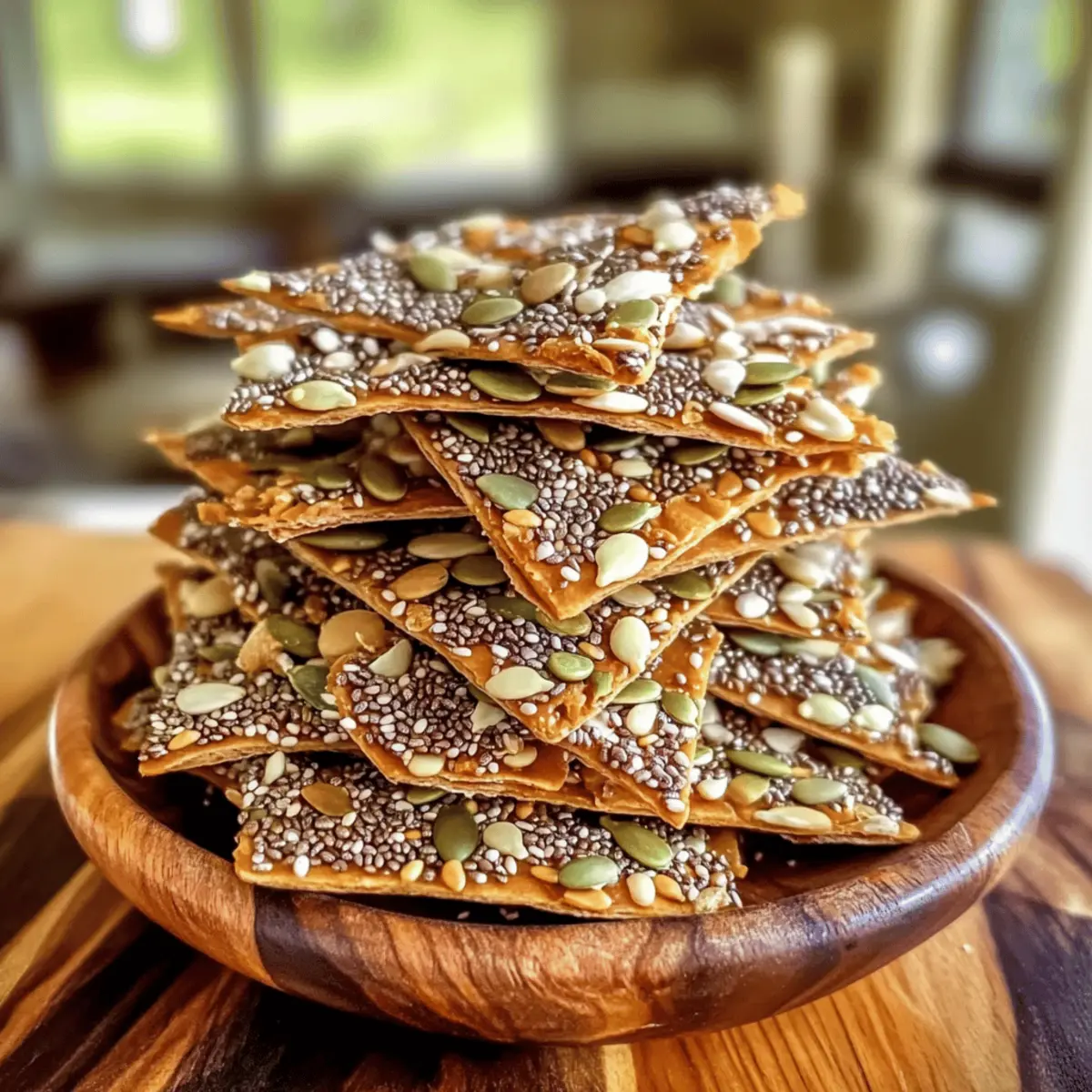 Delicious Chia & Flax Seed Crackers for Guilt-Free Snacking