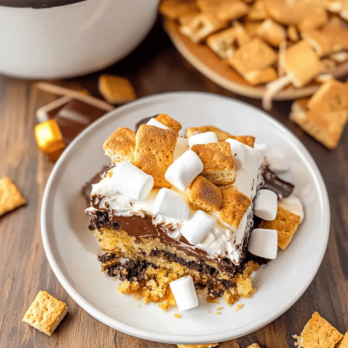 Crockpot S'mores Cake: Your New Favorite Cozy Dessert!