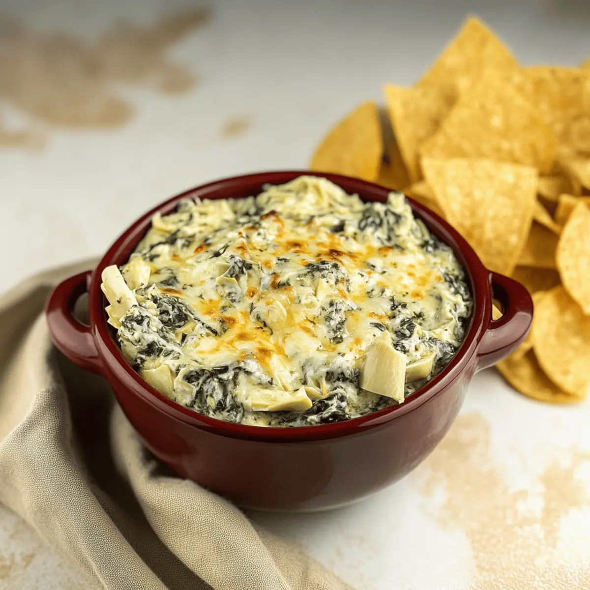 Crockpot Spinach Artichoke Dip with Frozen Spinach Made Easy
