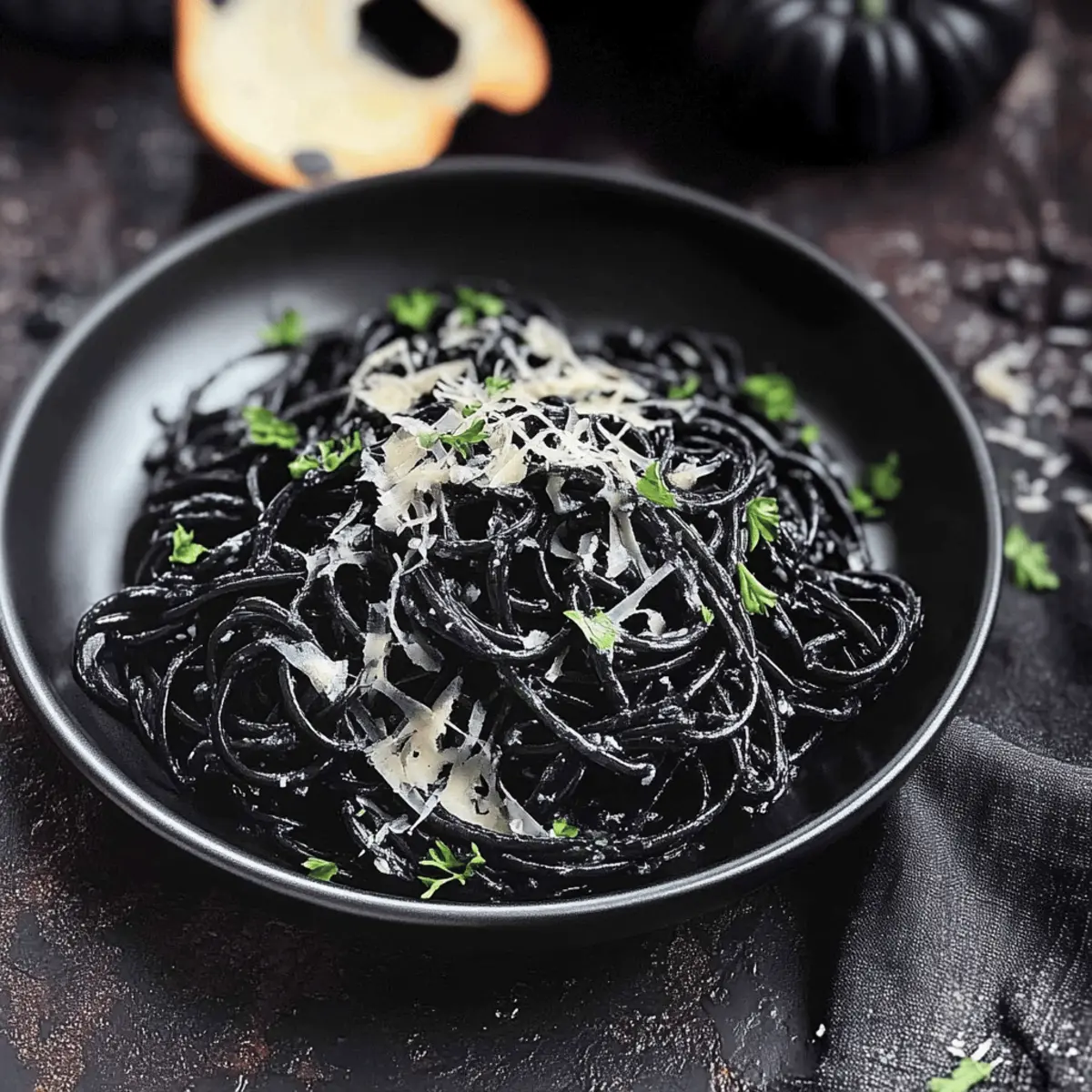 Devil’s Snare Black Pasta: A Spooky Delight for Home Cooks