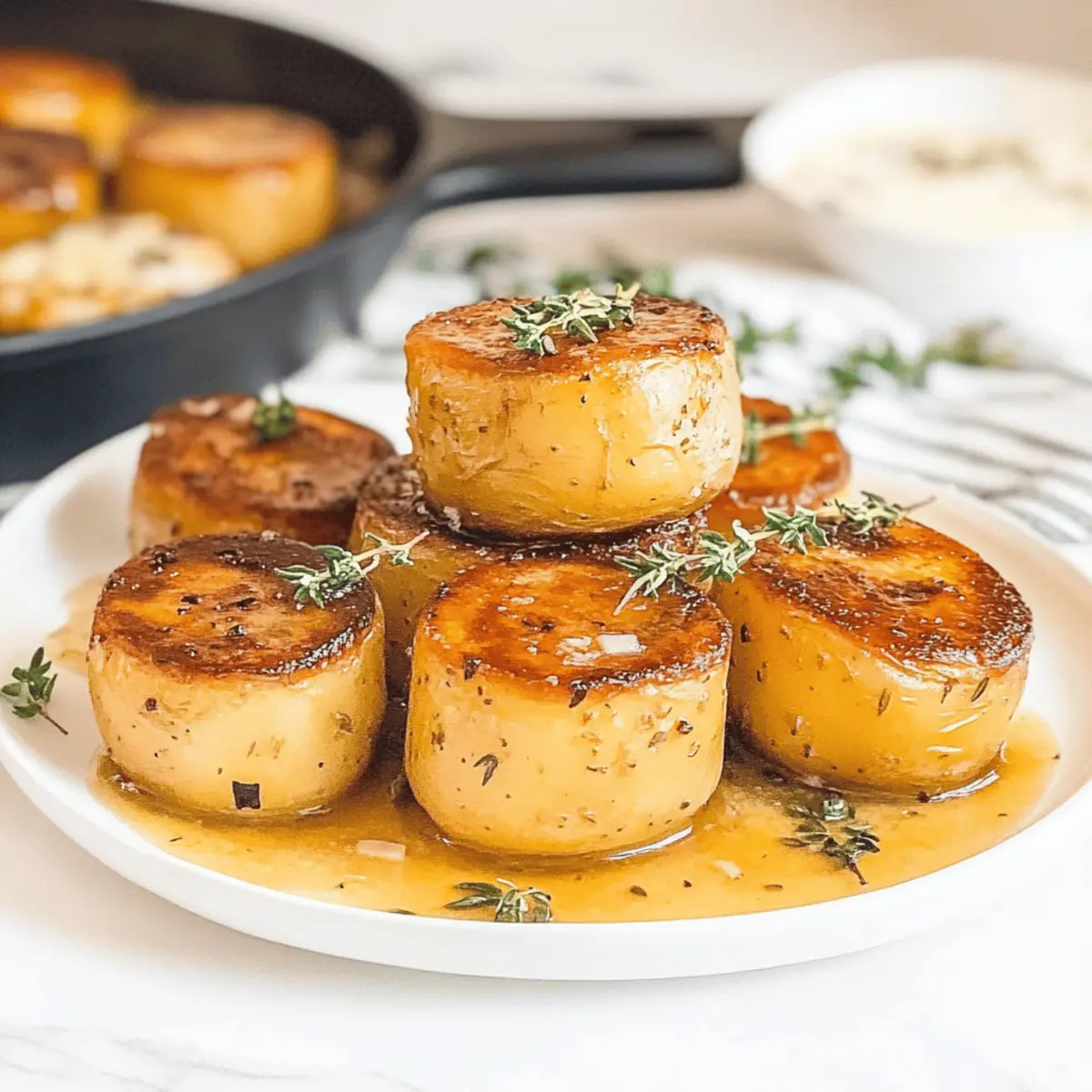 Garlic Butter Fondant Potatoes: Melt-in-Your-Mouth Goodness