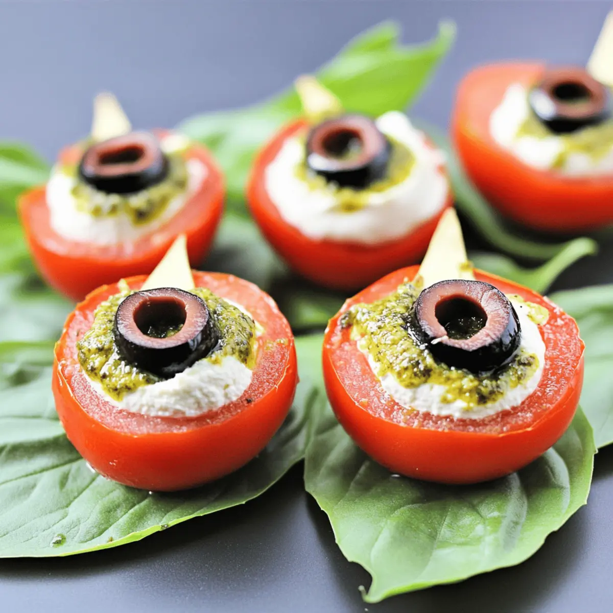 Spooktacular Halloween Caprese Eyeballs You Must Try!