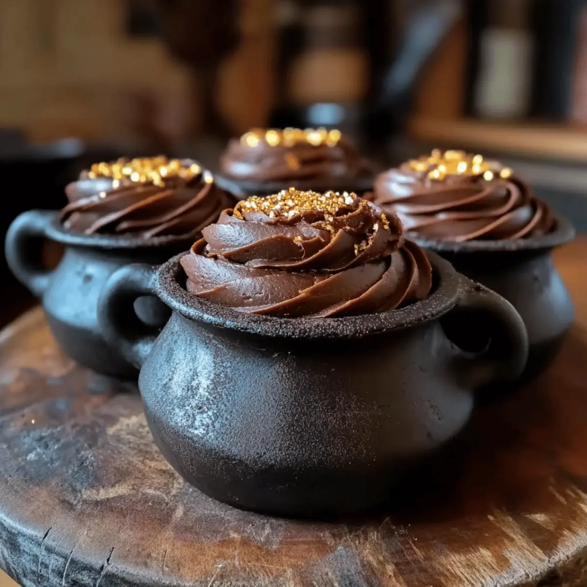 Magical Harry Potter Cauldron Cakes for Enchanting Treats