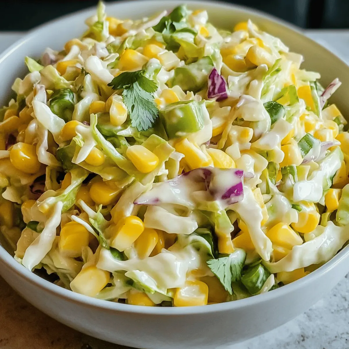 Zesty Jalapeno Corn Coleslaw That Will Ignite Your Senses