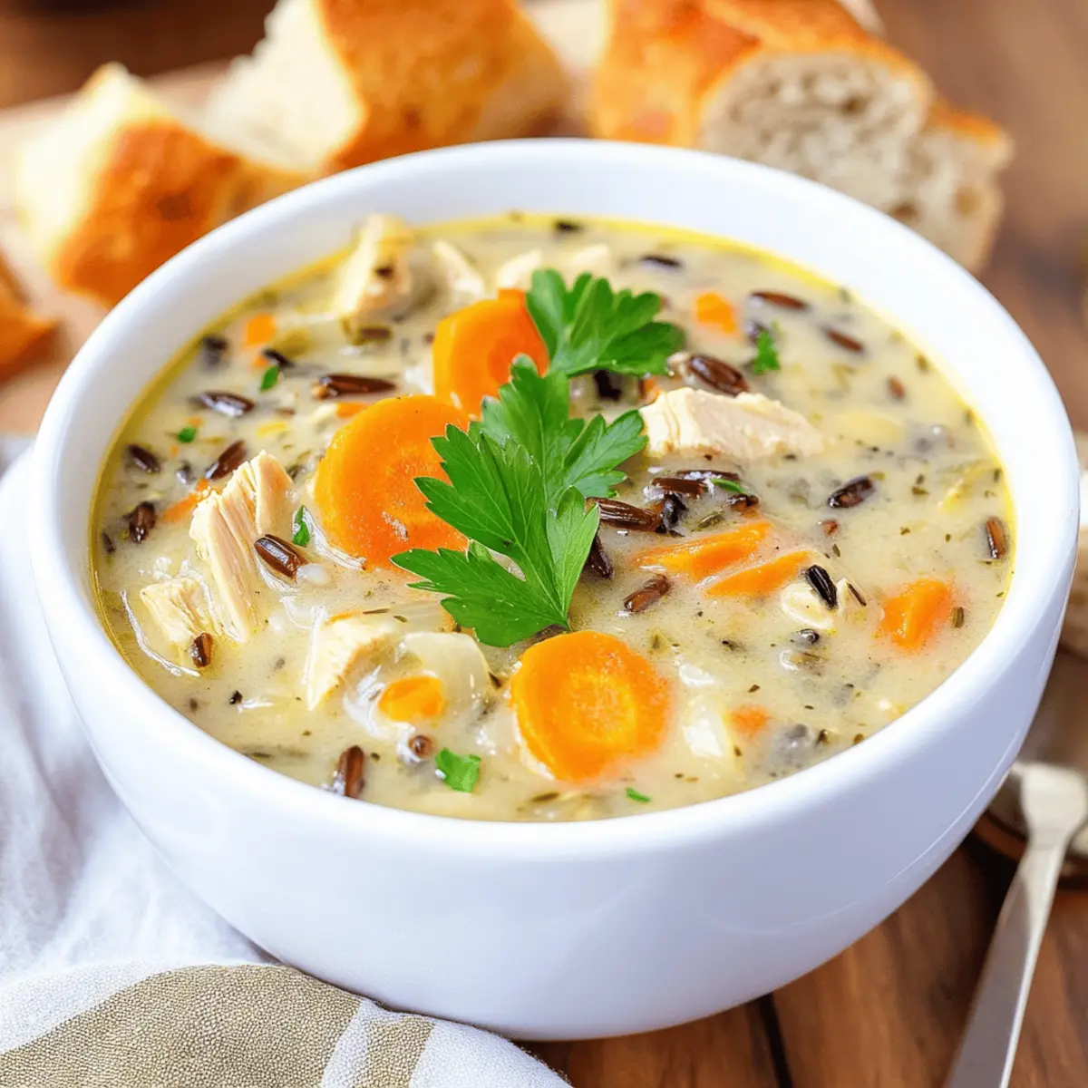 Leftover Turkey and Wild Rice Soup: Cozy Comfort in a Bowl