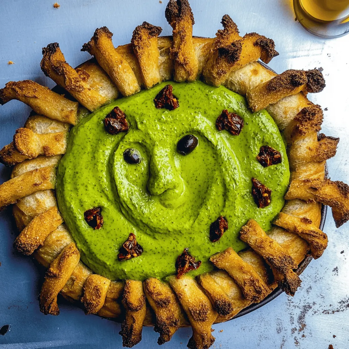 Spooky Medusa Tear and Share Bread That's Fun to Feast On