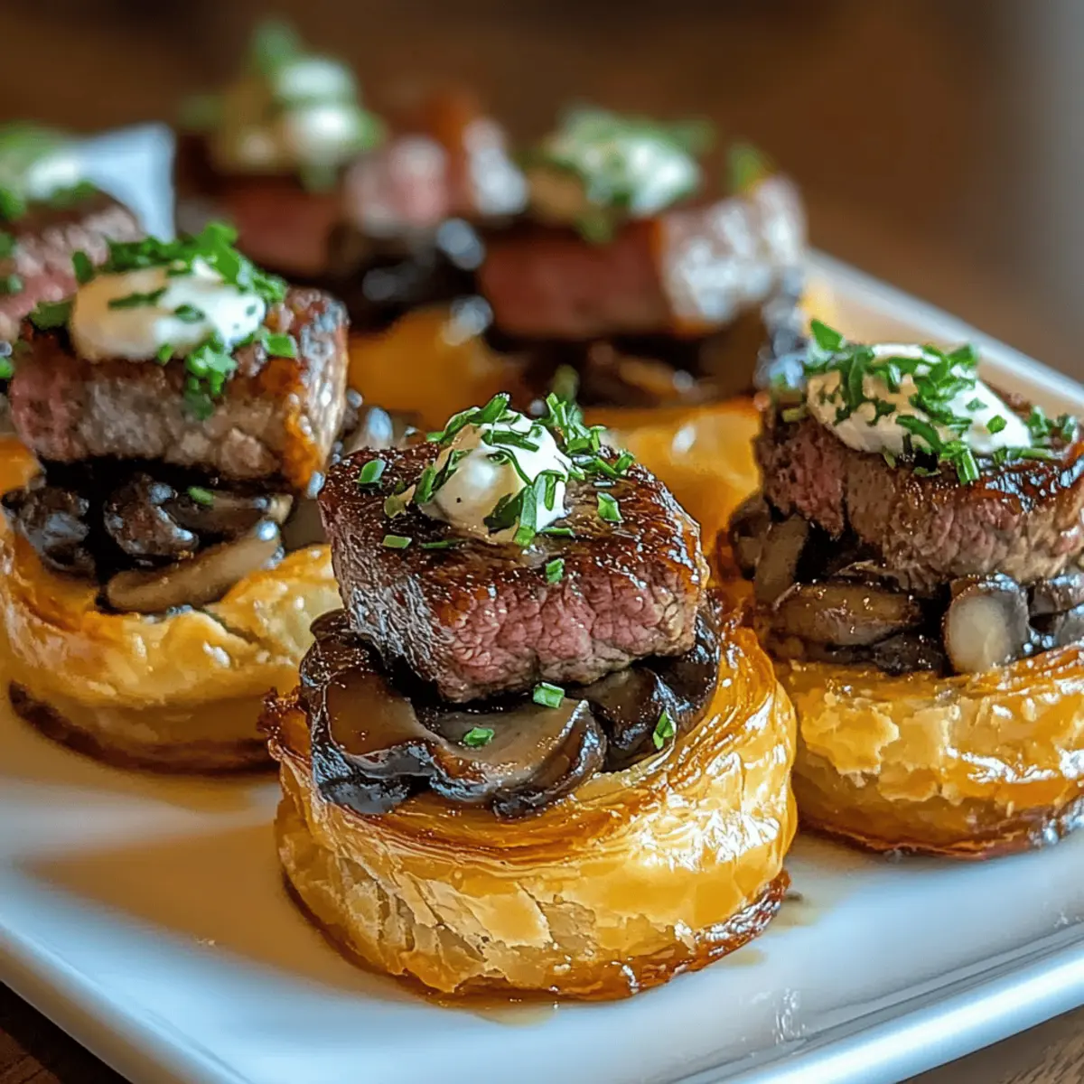 Mini Beef Wellington Bites for a Gourmet Home Treat