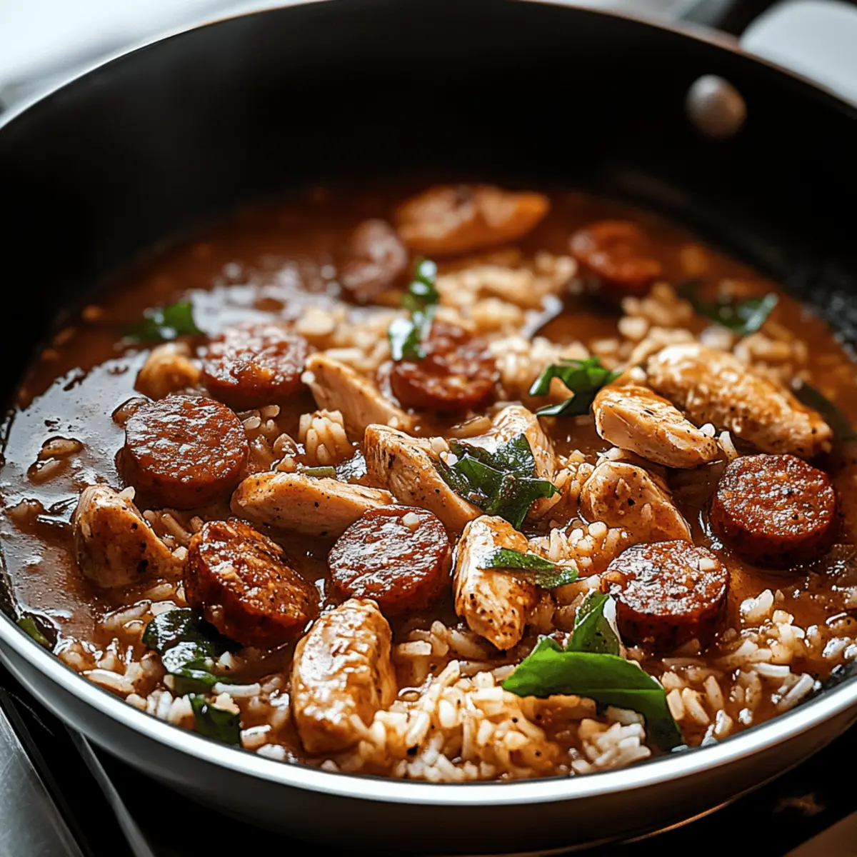One-Pan Cajun Chicken Sausage & Rice for a Flavorful Feast