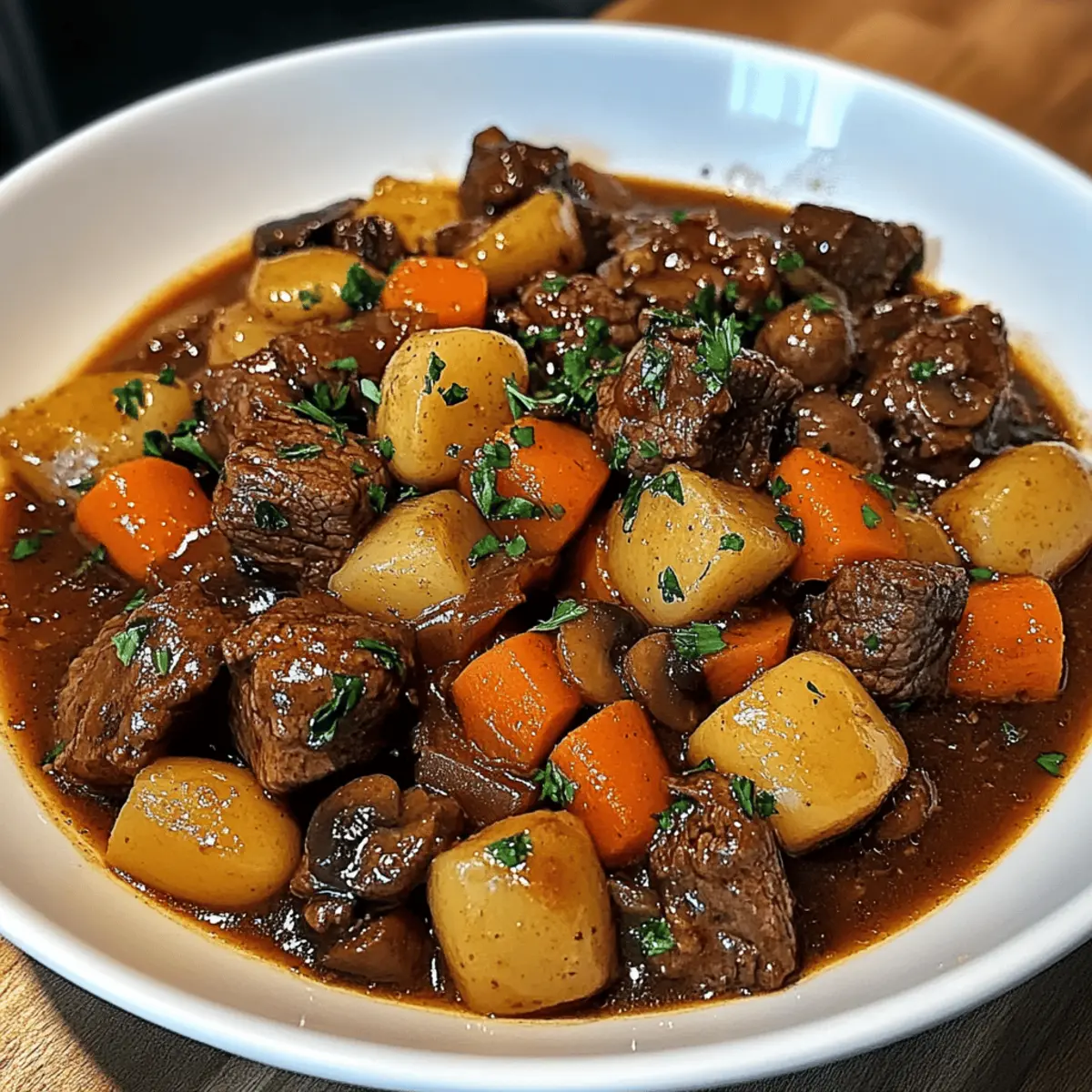Cozy One-Pot Autumn Beef Stew for Comforting Nights