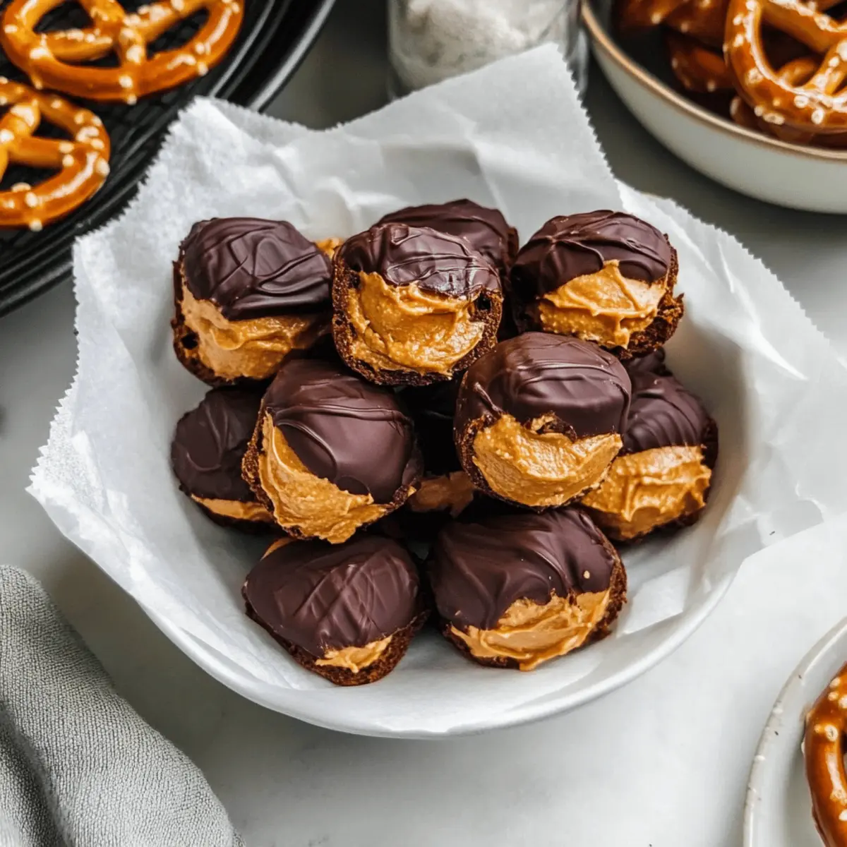 Delectable Peanut Butter Pretzel Bites You’ll Crave Daily