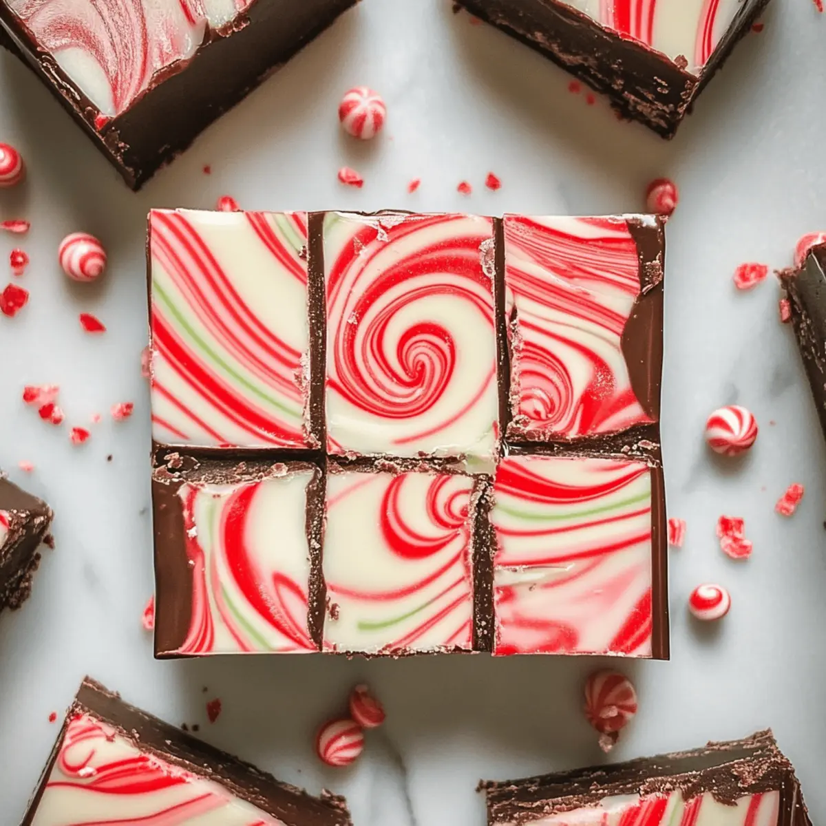 Delicious Peppermint Swirl Fudge to Brighten Your Holidays