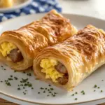 Sausage Egg Breakfast Roll-Ups