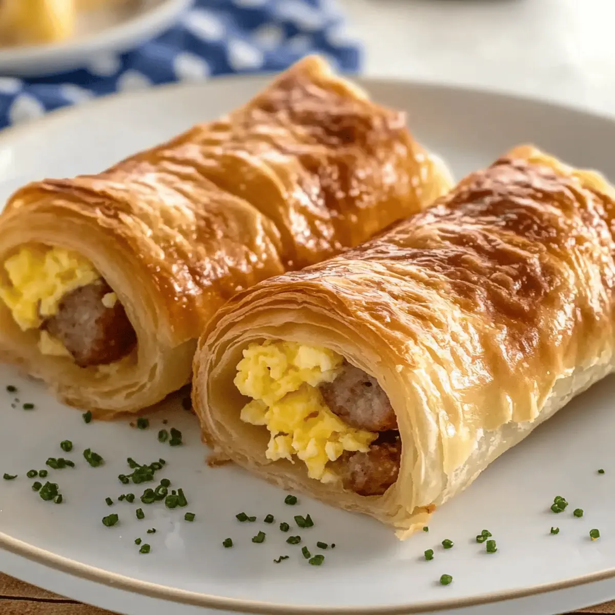 Sausage Egg Breakfast Roll-Ups for a Cozy Morning Treat