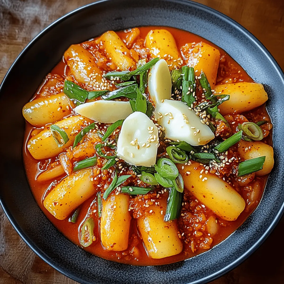 Spicy Chewy Tteokbokki Korean Rice Cakes for Ultimate Comfort