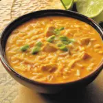 Turkey Pumpkin Curry Soup with Rice