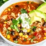 Turkey Taco Soup
