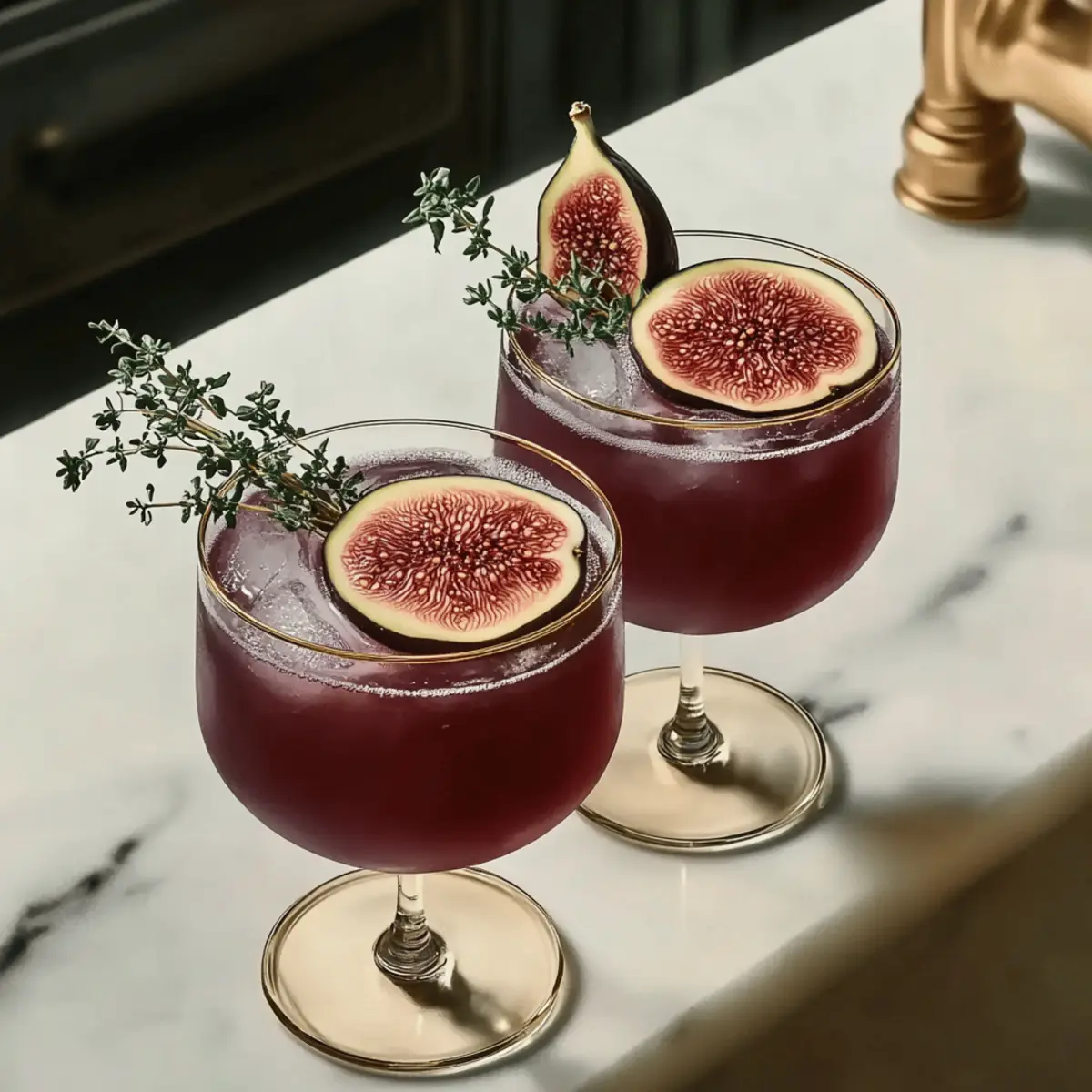 Vampire’s Fig & Thyme Punch – A Spooky Fall Delight