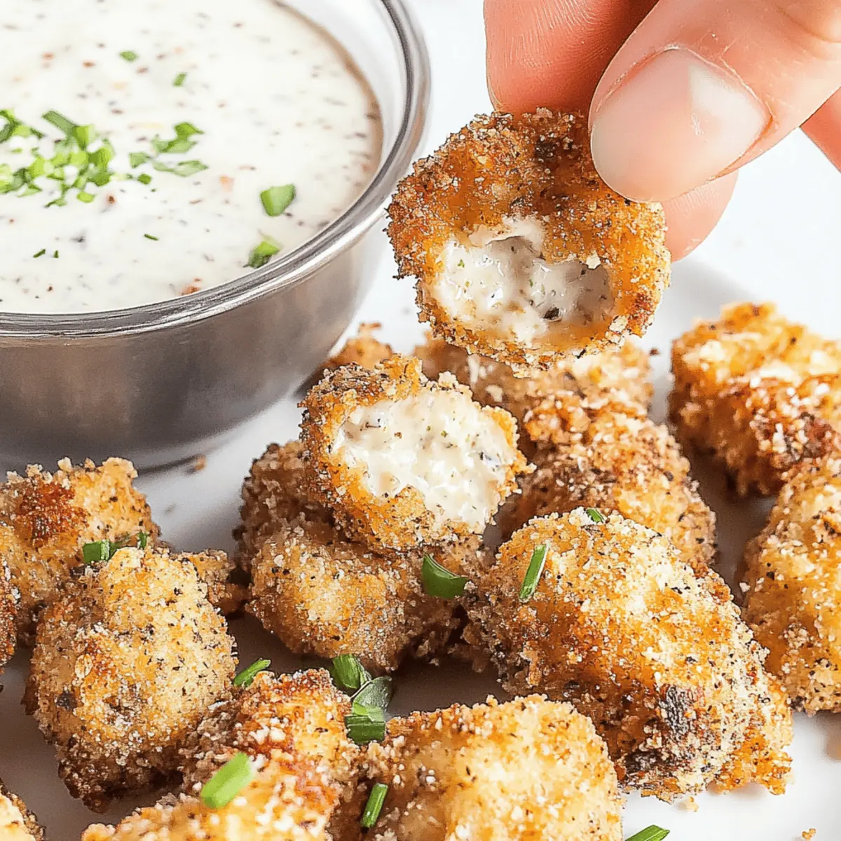 Crispy Vegan Breaded Mushrooms for Irresistible Snacking