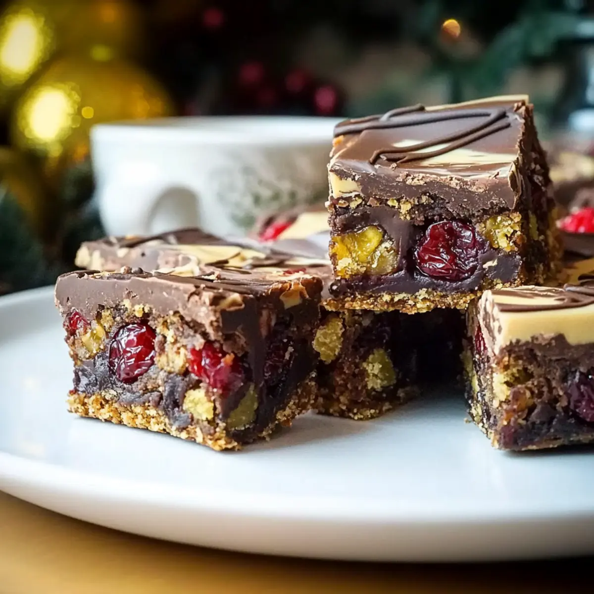 Simple Christmas Tiffin: A Festive Treat with a Boozy Twist