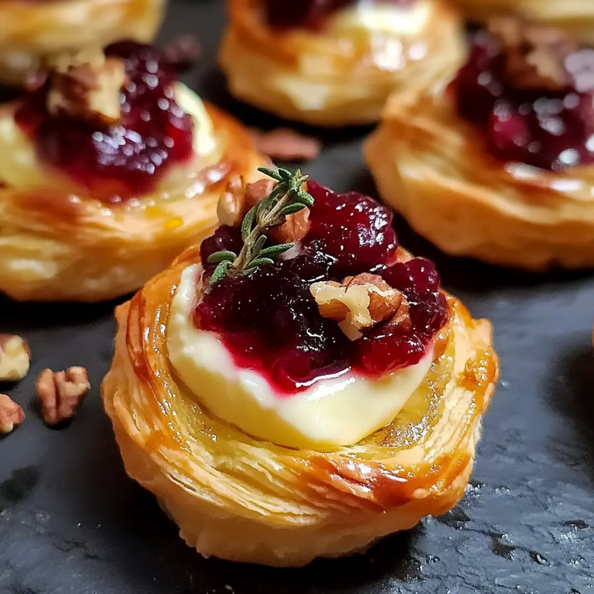 Irresistible Brie and Cranberry Bites for Quick Entertaining