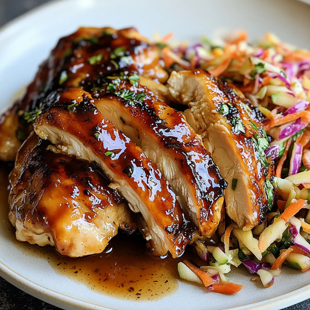 Apple Cider Chicken with Crisp Autumn Slaw for Cozy Nights