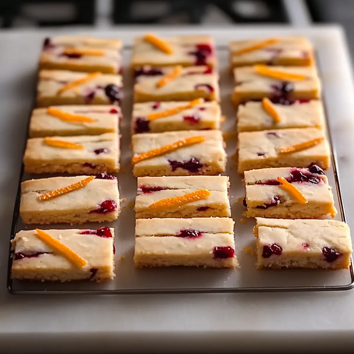 Irresistible Orange Cranberry Shortbread Cookies to Delight You