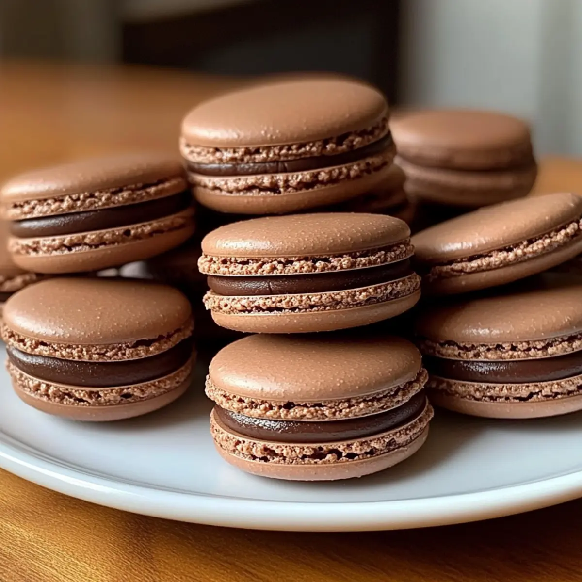 Chocolate Macarons: Perfectly Chewy and Decadent Delights