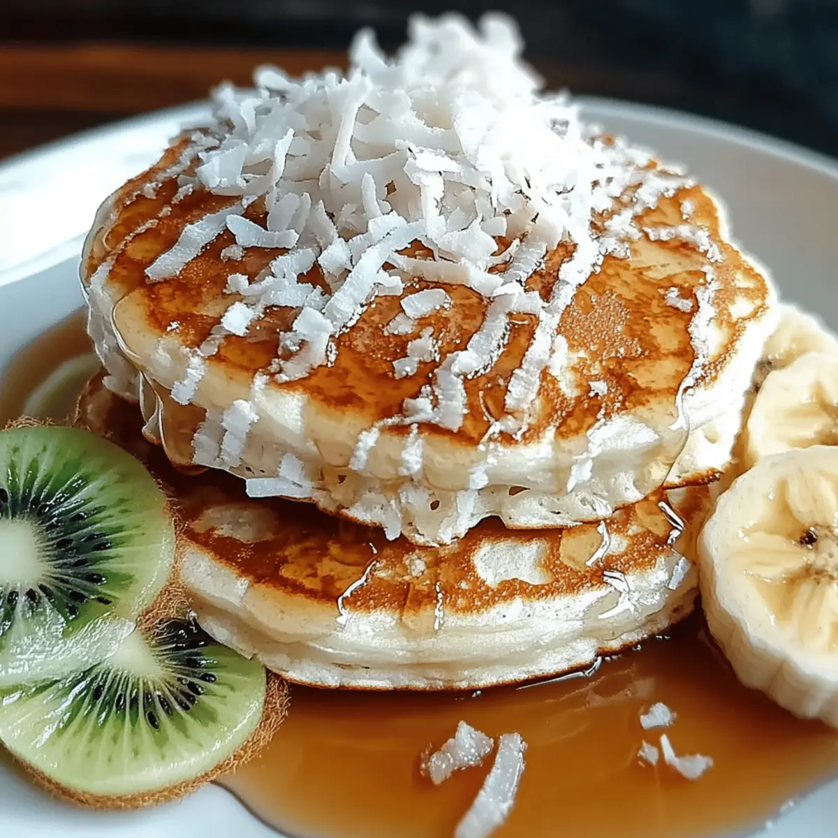 Coconut Cream Pancakes: A Tropical Twist to Breakfast Bliss