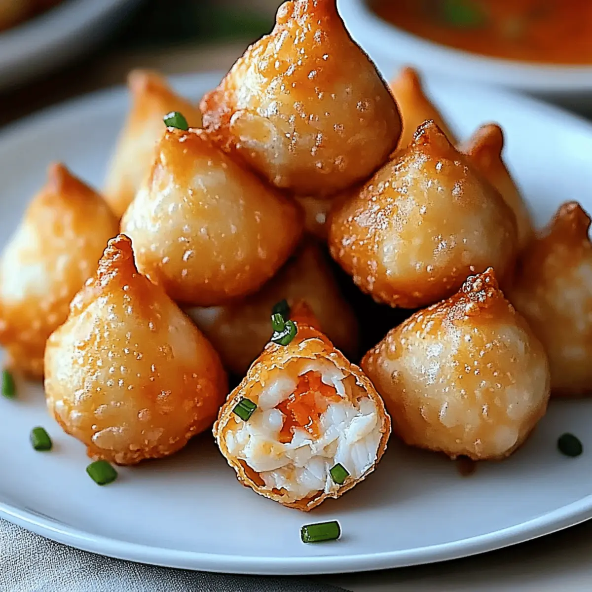 Crispy Crab Rangoon Bombs: Golden Bites of Pure Joy