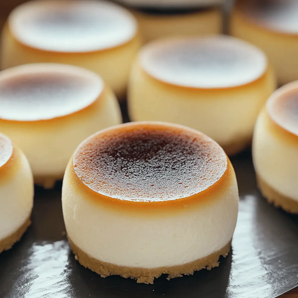 Fluffy Mini Japanese Cheesecakes Perfect for Sharing Moments