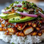 Honey Lime Chicken Stack